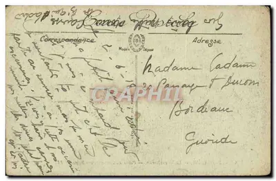 Sainte-Adresse — Le Nice-Havrais — Palazzo del Governo Belga — LL. — n° 139 — Verso