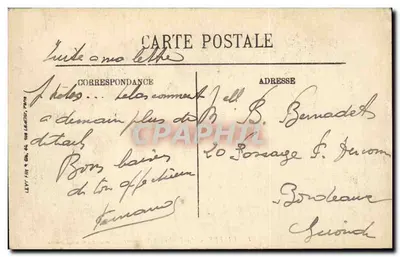 Dieppe — Bulwar Morski — Nouvelles Galeries, Dieppe — Rewers
