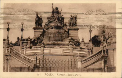 Rouen - Fontaine Sainte-Marie — n° 481 — editor não identificado