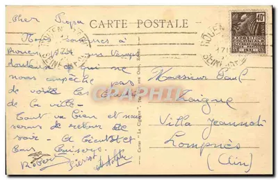 Rouen - Fontaine Sainte-Marie — n° 481 — editor não identificado — Verso