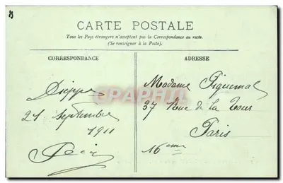 Okręgi Dieppe — Pourville — Les Châlets — LL. — n°137 — Rewers