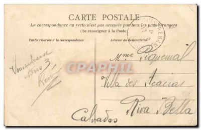 Le Havre — A dique Norte — E.B.Z. n°107 — Verso
