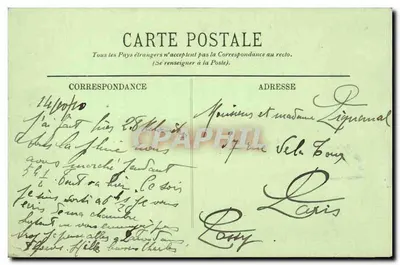 Rouen — Kaszern Pélissier — LL. — n°211 — Rewers