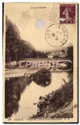 FIGEAC - Vale do Célé e Ponte Gambetta — Le Lot Illustré, n°103