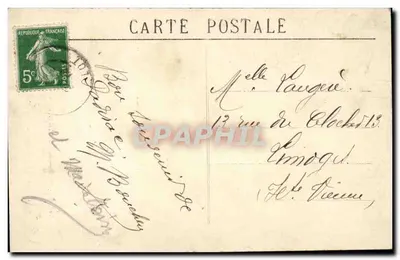 Padirac - Paso Krokodyla — Librairie Basuil, St-Céré (Lot), n°314 — Rewers