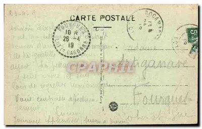 Padirac (Lot) — Het Gekke Lake — onbekende uitgever, n° 305 — Achterkant