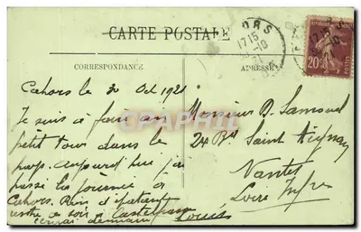 Cahors — Porta de Entrada da Catedral — LL. — n°63 — Verso