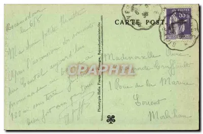 De Grot van PADIRAC (Lotto) — Het Regenmeer — Fototipie Héloïse, n°11 — Achterkant