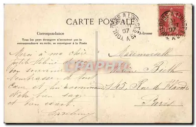 Padirac — Jezioro deszczowe — Lib. Baubel, Saint-Céré (Lot) — Rewers