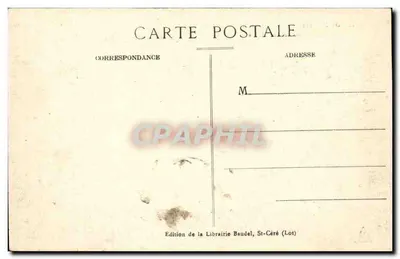 Rocamadour — Wspinaczka na Calvaire — LE LOT ILLUSTRÉ — 1470 — Rewers