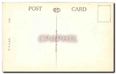 Zamek Cardiff — widok panoramiczny — W.H.S.&S. Ltd, Londyn, nr 2 — Rewers