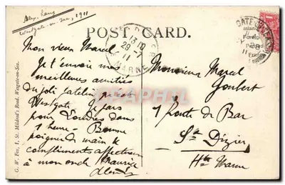 Westgate-on-Sea — Os Jardins — LL. — n°16 — Verso