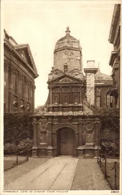 Cambridge, Porta da Honra. Colegia Caius — Fotoquímica, n° 43813