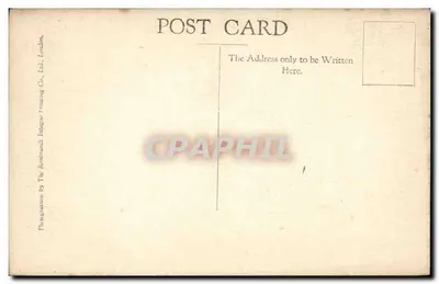 Pałac Hampton Court — Środkowa Aleja, Front Wschodni — H.M. Office of Works, seria A.7 — Rewers