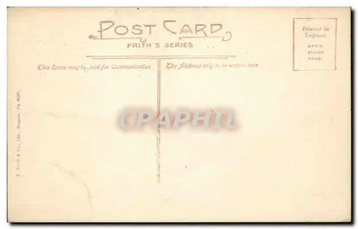 Zamek w Windsorze, Wrota Henry'ego VI — wydawca Frith's Series, nr 66985 — Rewers