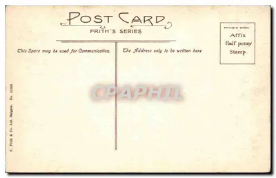 Zamek w Windsorze z rzeki — seria Frith's, nr 15366 — Rewers