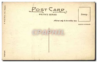 Vista desde Leith Hill — vista panorâmica — Frith & Co. Ltd., Reigate, n° 75307 — Verso