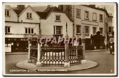 Coronation Stone, Kingston-on-Thames — editor desconhecido, n° de série 7