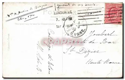 Le Quadrangle, Eton College — CPAPHIL nr 06240 — Rewers