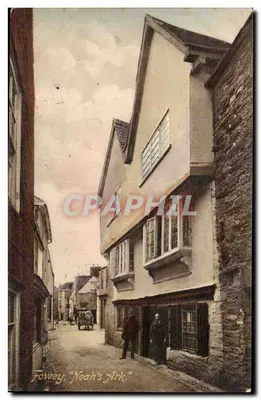Fowey, "Noah's Ark" — vista de rua — Frith & Co. Ltd. série 21203
