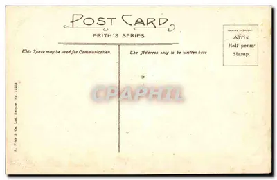 Fowey, "Noah's Ark" — vista de rua — Frith & Co. Ltd. série 21203 — Verso