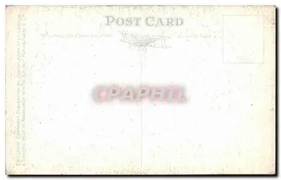 Kościół rzymskokatolicki i Downing College w Cambridge — widok z powietrza — (1139) — Wydawnictwo wyłączne Philion-From-C.L. London — Rewers