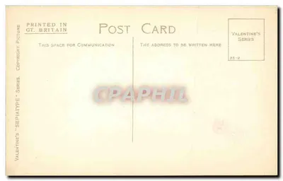 Cartwright Memorial Hall — Bradford — Valentine's Series, n° 23-2 — Achterkant
