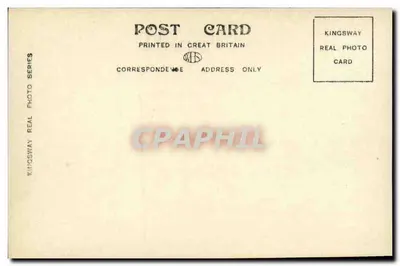 Coventry — Vistas da cidade — Kingsway Real Photo Card — Verso