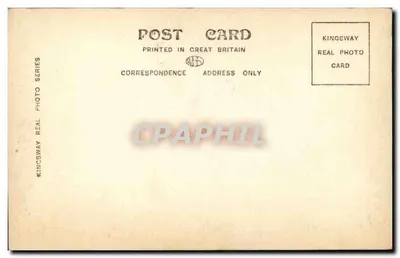 Les Trois Flèches, Coventry — S.13291 — Kingsway Real Photo Card — Verso