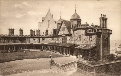 Castelo de Windsor, Cloisters em Forma de Ferradura — Série Frith's