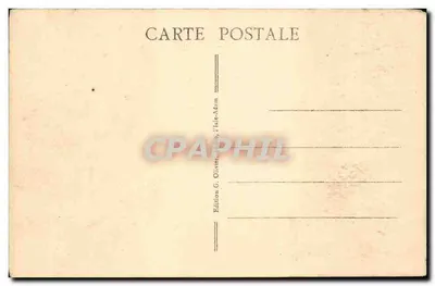 Las L'Isle-Adam — Przecinek Tabli Cassan — Wydawnictwo G. Olivier, fotografia. Isle-Adam — Rewers