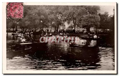 Na rio Ouse em Bedford — vista de canoagem — editor não identificado