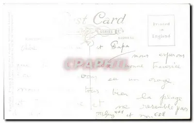 Sandown — vista del porto e del molo — J. Sutton & Co. (Serie 11) — Verso