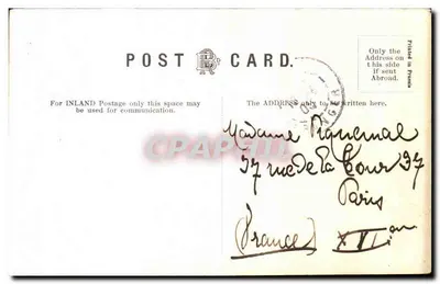 Vista do porto de Southampton — South Western Railway — editor não identificado — Verso