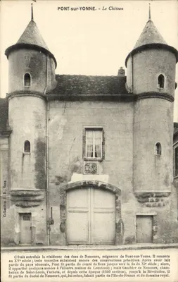 PONT-sur-YONNE - O Castelo — Coleção J. D. Sens