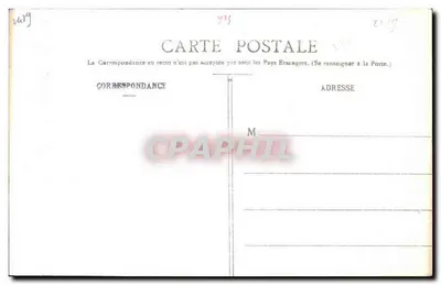 PONT-sur-YONNE - O Castelo — Coleção J. D. Sens — Verso