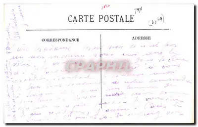 Auxerre — Katedra — Édition Nouvelles Galeries, n°13 — Rewers