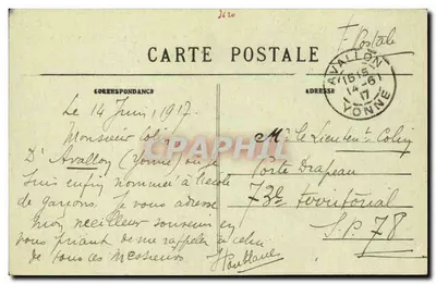 Avallon — O Ponte Claireau — Polhan, editor Avalon — Verso