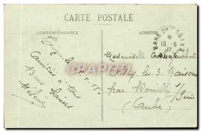 Troyes — Fontanna Argence — Zbiór T. G. — n°17 — Rewers