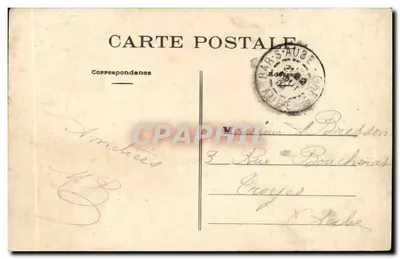 Bar-sur-Aube — Vista Geral no verão (G. L.) — Editor G. L., n° 16 (bis) — Verso