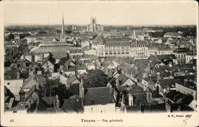 Troyes — Vista geral — B. F., Paris, n° 95