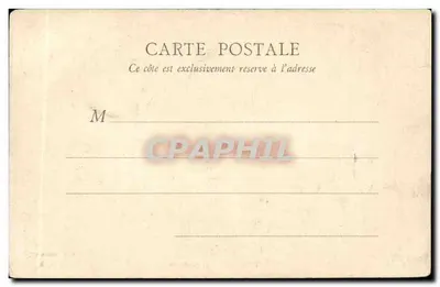 Troyes — Vista geral — B. F., Paris, n° 95 — Verso