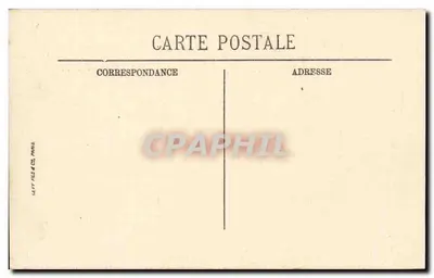 Troyes — O Crédit Lyonnais — LL. — Editor Levy Fils & Cie, Paris — Verso