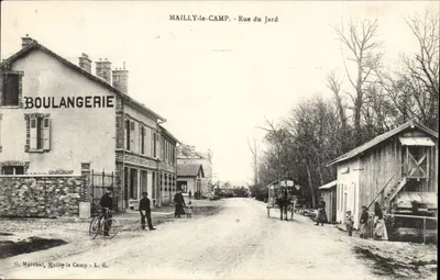 Maillly-le-Camp - Rue du Jard — Padeiro — G. Marchal