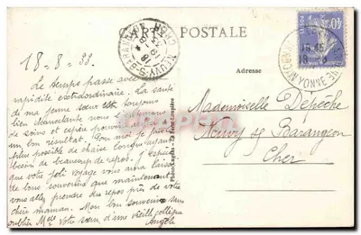 Charmoy — O Castelo — Editor: Photo-Lumière — Verso