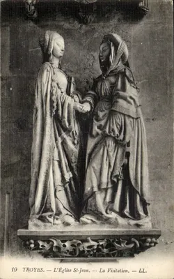Troyes — A Igreja de São João — A Visitação — LL. — N°19