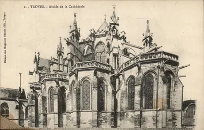 Troyes - Abside da Catedral — Maison des Maguains, n°2