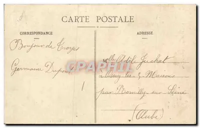 Troyes - Widok na Ratusz — wydawca T.G. — Rewers