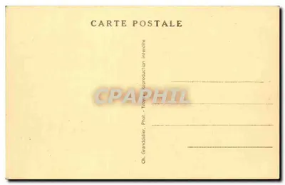 Bar-sur-Seine (Aube) — A Caixa de Poupança — Ch. Grandildiâier — Verso
