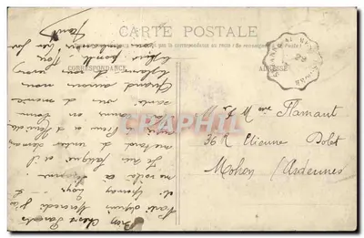 Troyes - A Estação - Salão dos Viajantes — Coleção T. G. — n°63 — Verso